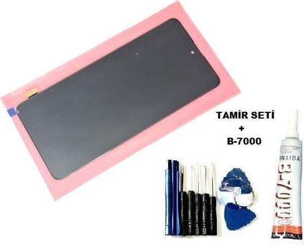 Tkgz Samsung Galaxy A51 (A515) Lcd Ekran Dokunmatik (B-7000+Tamir Seti) - Image 1