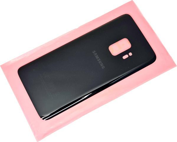 Tkgz Samsung Galaxy S9 Arka Pil Batarya Kapağı (CAM) SİYAH - Image 1