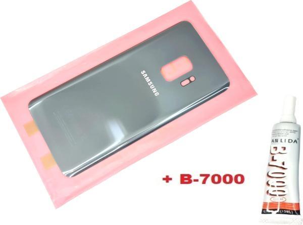 Tkgz Samsung Galaxy S9 Arka Pil Batarya Kapağı (CAM+B-7000) FÜME - Image 1