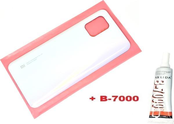 Tkgz Xiaomi Mi 10 Lite Arka Kapak Pil Kapağı (CAM+B-7000) BEYAZ - Image 1