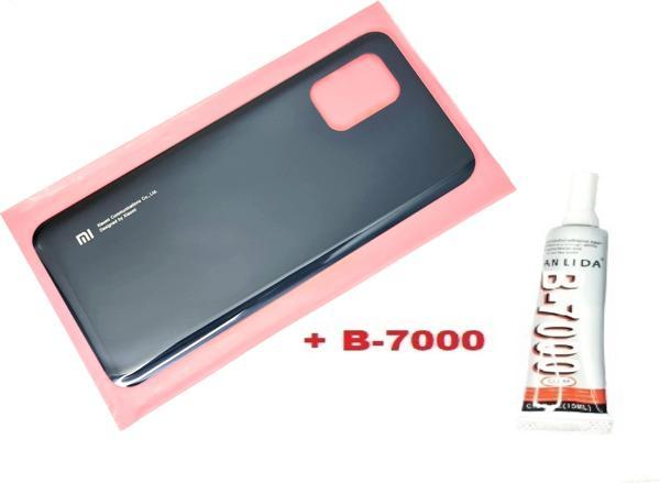 Tkgz Xiaomi Mi 10 Lite Arka Kapak Pil Kapağı (CAM+B-7000) SİYAH - Image 1