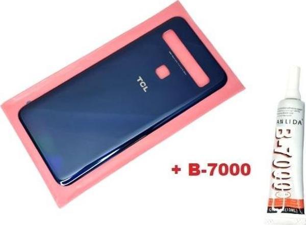 Tkgz Tcl 10L (T770H) Arka Pil Batarya Kapağı (CAM+B-7000) MAVİ - Image 1