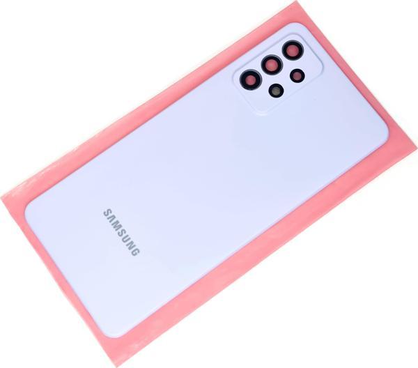 Tkgz Samsung Galaxy A72 A725 Arka Pil Batarya Kapağı (FULL Kamera Lensli) MAVİ - Image 1