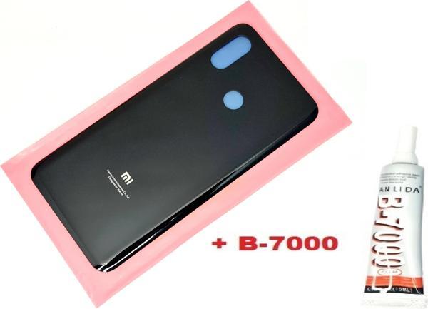 Tkgz Xiaomi Mi 8 Arka Kapak (CAM+B-7000) SİYAH - Image 1
