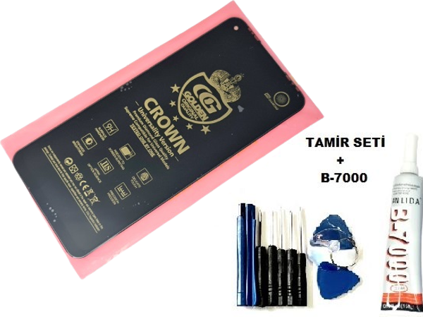 Tkgz Tecno Camon 16 (Ce7) Lcd Ekran Dokunmatik ORJİNAL (B-7000+Tamir Seti) - Image 1