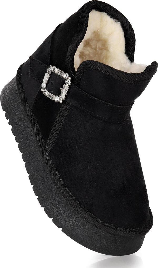  Rokca Nubuk Kemerli Kız Çocuk Bot Ayakkabı - Image 1