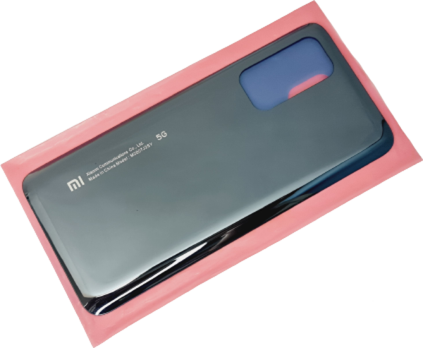 Tkgz Xiaomi Mi 10T Mİ 10T Pro Arka Pil Batarya Kapağı (CAM) SİYAH - Image 1