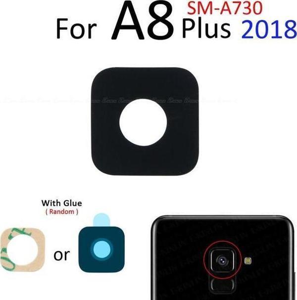 Tkgz Samsung Galaxy A730 Arka Kamera Camı Lens Yapışkanlı - Image 1