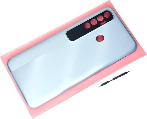 Tkgz Tecno Spark 7 Pro (KF8) KASA Arka Pil Batarya Kapağı MAVİ - Image 1