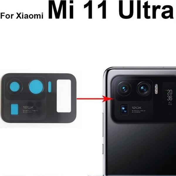 Tkgz Xiaomi Mİ 11 ULTRA Arka Kamera Camı Lens Yapışkanlı - Image 1
