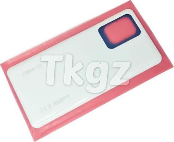 Tkgz Xiaomi Mi 11T Arka Pil Batarya Kapağı (CAM) BEYAZ - Image 1