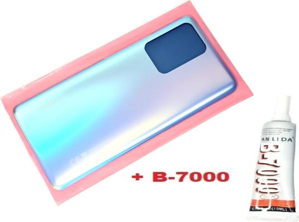 Tkgz Xiaomi Mi 11T Arka Pil Batarya Kapağı (CAM+B-7000) GRİ - Image 1