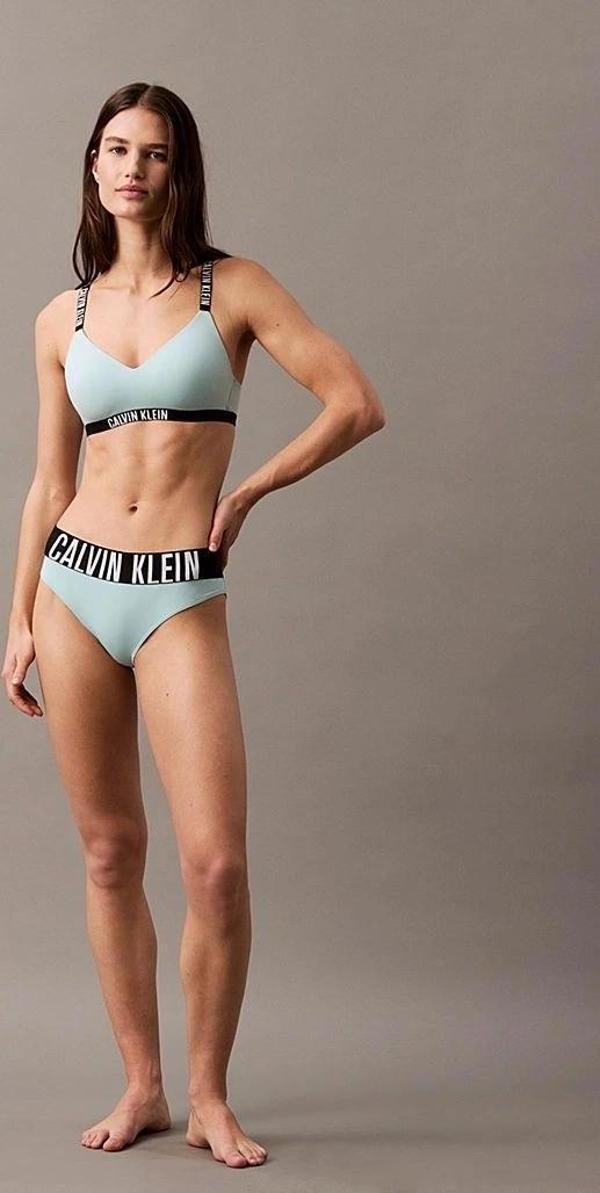 Calvin Klein Kadın Turkuaz Bikini Altı - Image 1