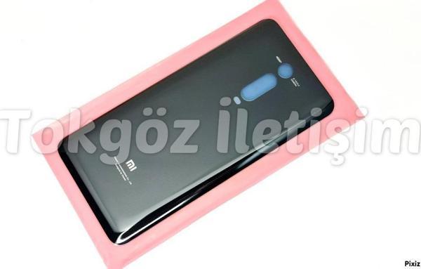Tkgz Xiaomi Mİ 9T Mi 9T Pro Arka Pil Batarya Kapağı (CAM) SİYAH - Image 1