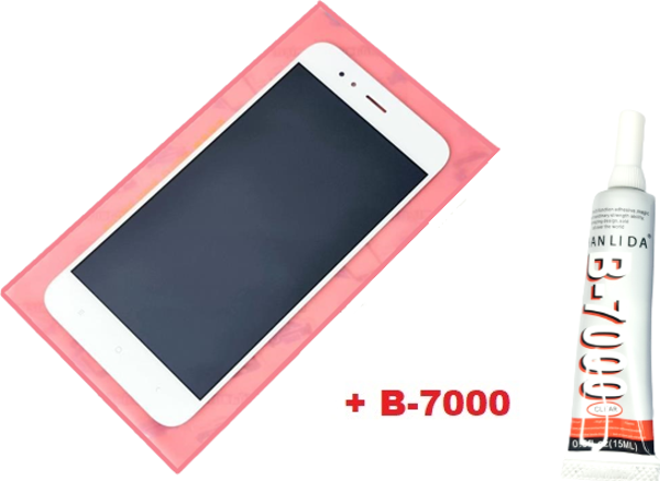Tkgz Xiaomi Mi A1 Lcd Ekran Dokunmatik (ORJİNAL) B-7000 BEYAZ - Image 1
