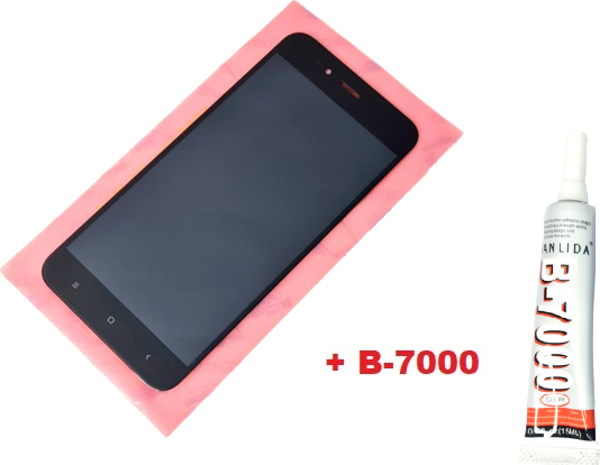 Tkgz Xiaomi Mi A1 Lcd Ekran Dokunmatik (ORJİNAL) B-7000 SİYAH - Image 1