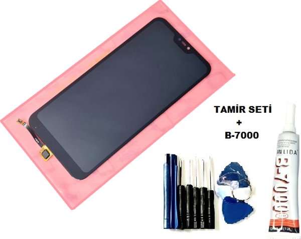 Tkgz Xiaomi Mi A2 lite Lcd Ekran Dokunmatik ORJİNAL  (B-7000+Tamir Seti) - Image 1