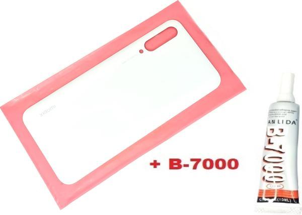 Tkgz Xiaomi Mİ A3 Arka Pil Batarya Kapağı (CAM+B-7000) BEYAZ - Image 1