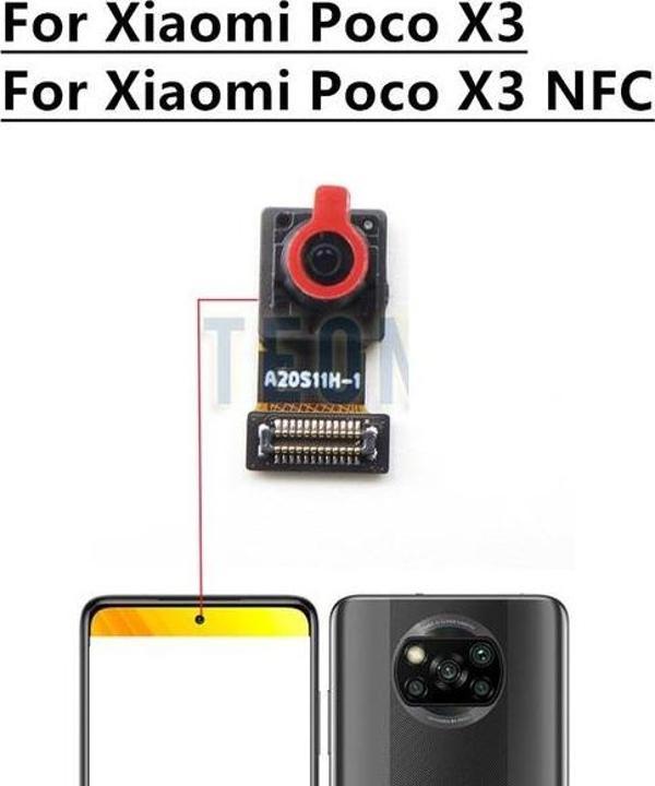 Tkgz Xiaomi POCO X3 NFC Ön Kamera Orj - Image 1