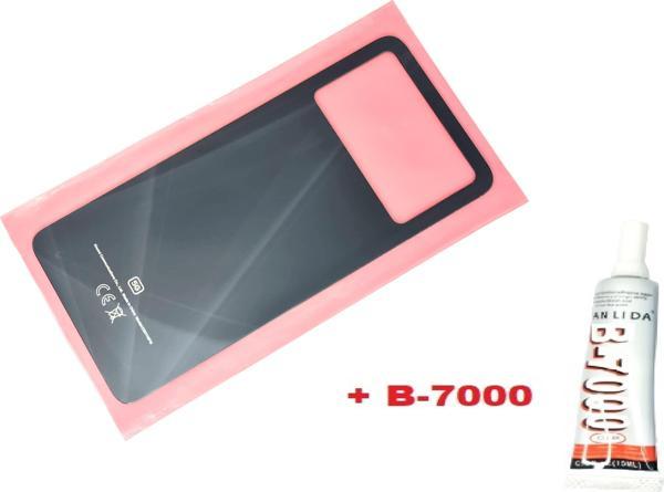 Tkgz Xiaomi Poco X4 PRO Arka Pil Batarya Kapağı (CAM+B-7000) SİYAH - Image 1