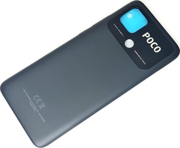 Tkgz Xiaomi Poco C40 kasa Arka Pil Batarya Kapağı SİYAH - Image 1