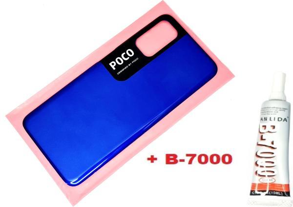 Tkgz Xiaomi Poco M3 PRO Arka Pil Batarya Kapağı (B-7000) MAVİ - Image 1