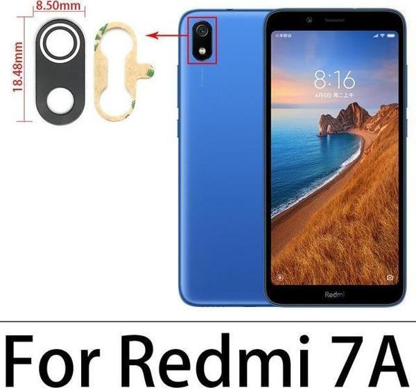 Tkgz Xiaomi REDMİ 7A Arka Kamera Camı Lens Yapışkanlı - Image 1