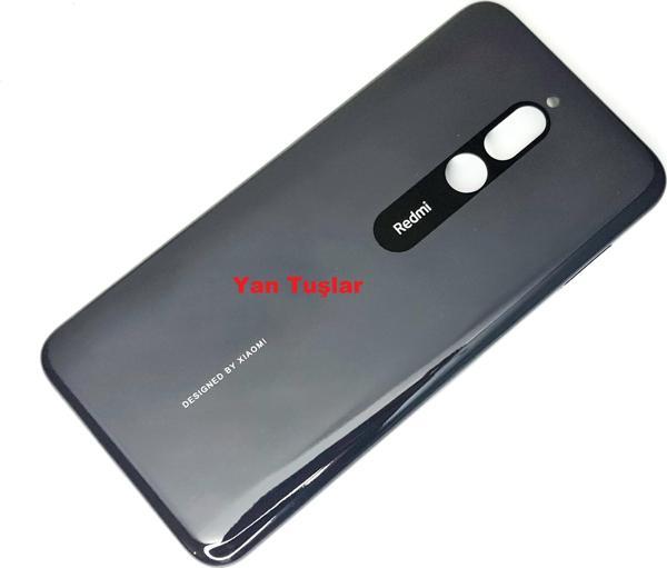 Tkgz Xiaomi Redmi 8 Kasa Arka Pil Batarya Kapağı SİYAH - Image 1