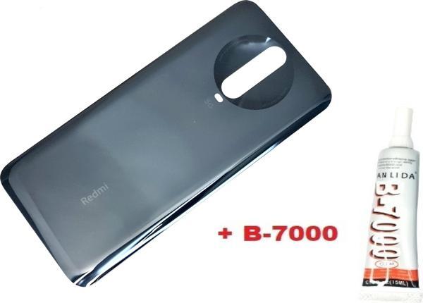 Tkgz Xiaomi Redmi K30 Arka Kapak Pil Kapağı (CAM+B-7000) SİYAH - Image 1