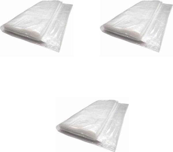 Vakumsuz Şeffaf Tek Kişilik Yatak Baza Saklama Taşıma Kılıfı Poşeti Torbası -120x200 Cm. - 3 Adet - Image 1