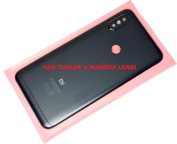 Tkgz Xiaomi Redmi Note 6 Pro Kasa Arka Pil Batarya Kapağı SİYAH - Image 1