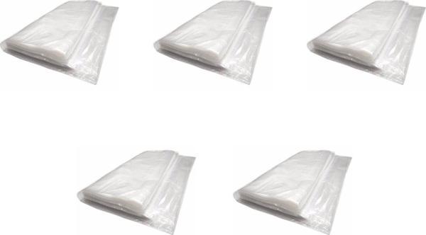 Vakumsuz Şeffaf Tek Kişilik Yatak Baza Saklama Taşıma Kılıfı Poşeti Torbası - 120x200 Cm. - 5 Adet - Image 1