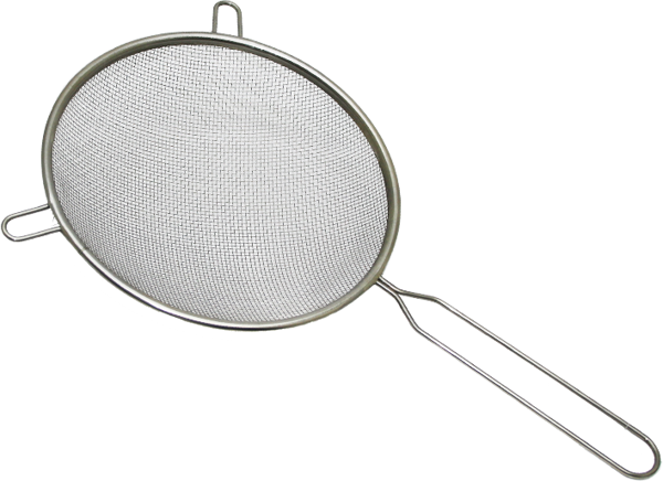 14CM TEL SÜZGEÇ METAL SAPLI KULAKLI (5060) - Image 1