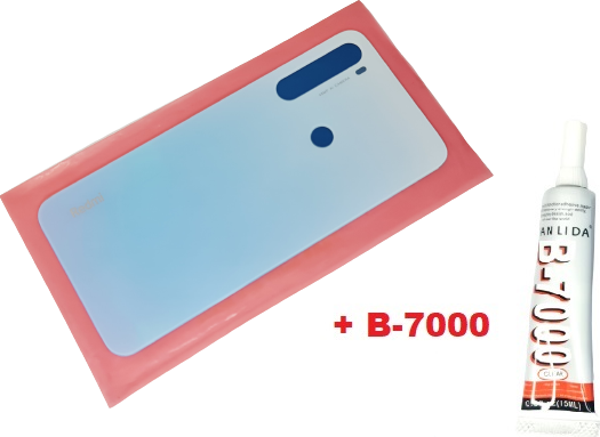 Tkgz Xiaomi Redmi Note 8 Arka Kapak (CAM+B-7000) BEYAZ - Image 1