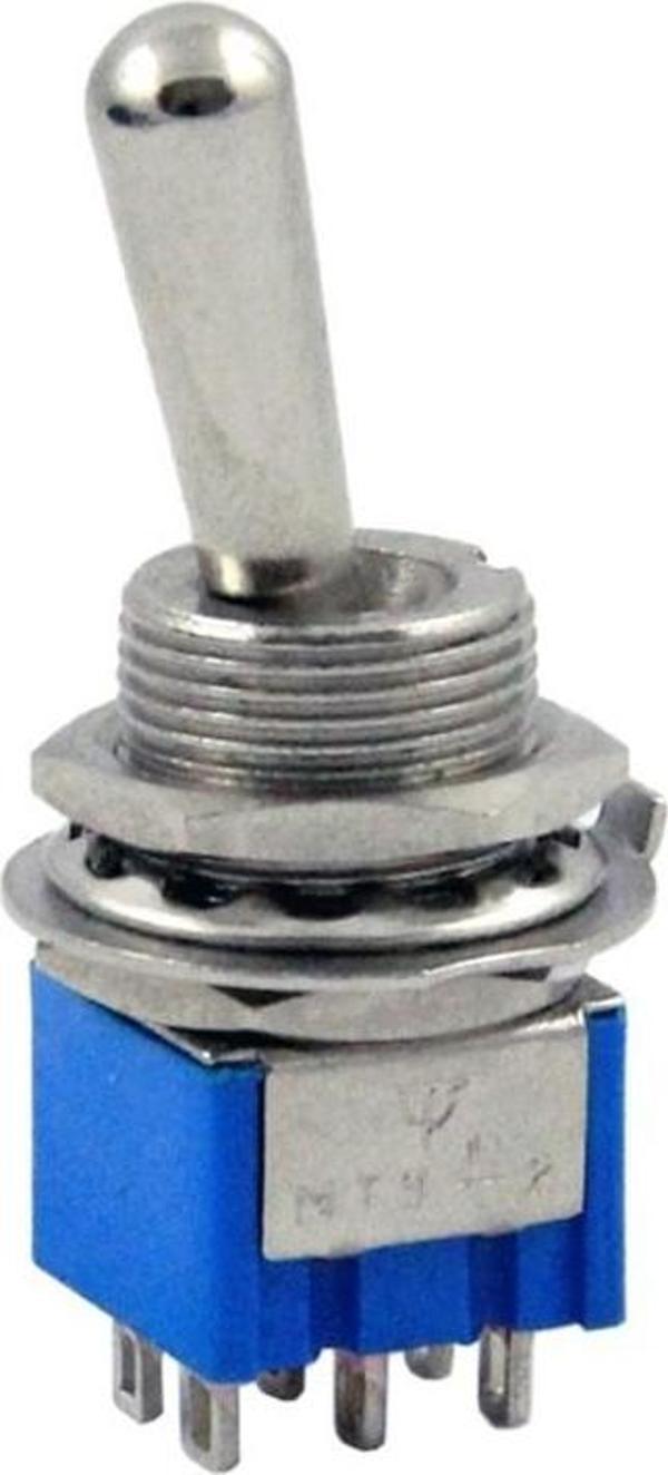 TOGGLE SWİTCH ON-OFF Ø12MM MTS-202L (IC-148G) (5060) - Image 1