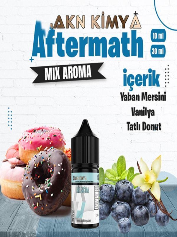 Aftermath Mix Aroma Yabanmersini Tatlı Donut Gıda Aroması 10 ml - Image 1
