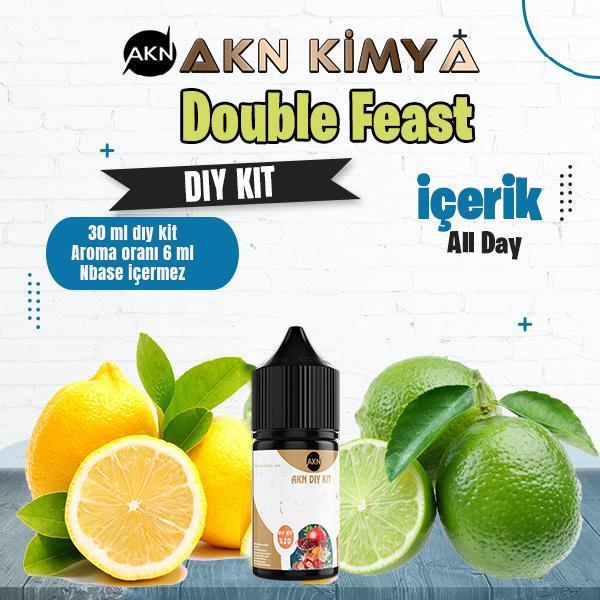 Double Feast Dıy Kit All Day Gıda Aroması %20 Oranda Aroma İçerir (Hazır Değildir ) - Image 1