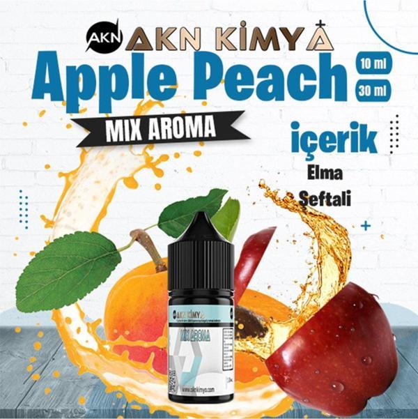 Apple Peach Mix Aroma Elma Şeftali Gıda Aroması 10 ml - Image 1
