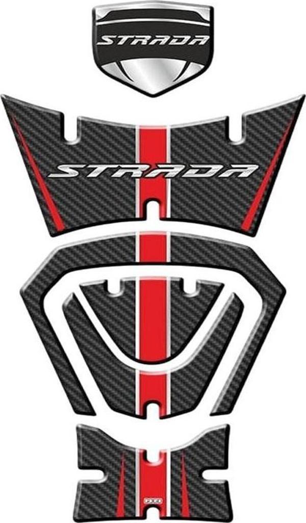 Mondial Strada 125 2022 - 2024 Uyumlu Tank Pad Set 004 - Image 1
