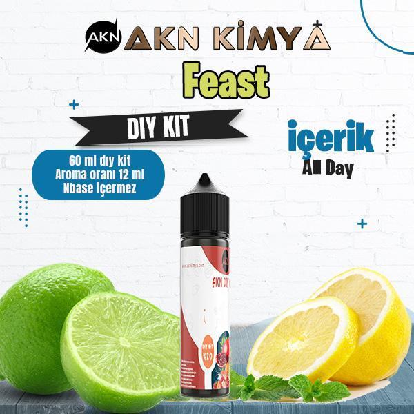 Feast Dıy Kit All Day Gıda Aroması %20 Oranda Aroma İçerir (Hazır Değildir ) - Image 1