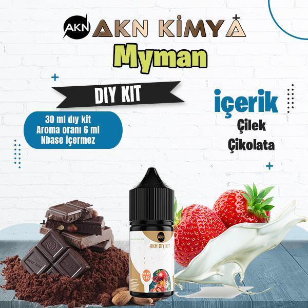 One Hit Wonder Myman Dıy Kit Çilek Çikolata Gıda Aroması %20 Oranda Aroma İçerir (Hazır Değildir ) - Image 1
