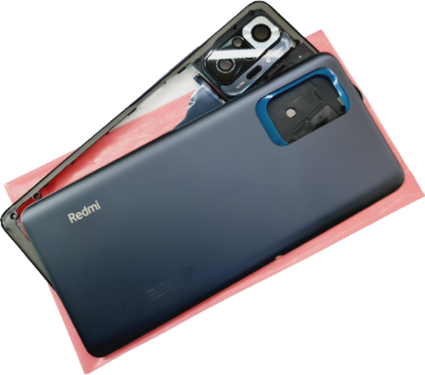 Tkgz Xiaomi Redmi Note 10 Pro (4G) KASA Arka Pil Batarya Kapağı SİYAH - Image 1