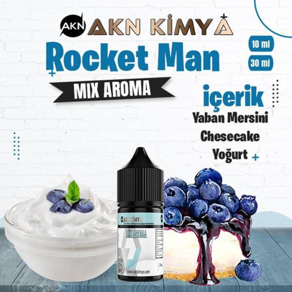One Hit Wonder Rocket Man Mix Aroma Yabanmersini YoğurtGıda Aroması 10 ml - Image 1
