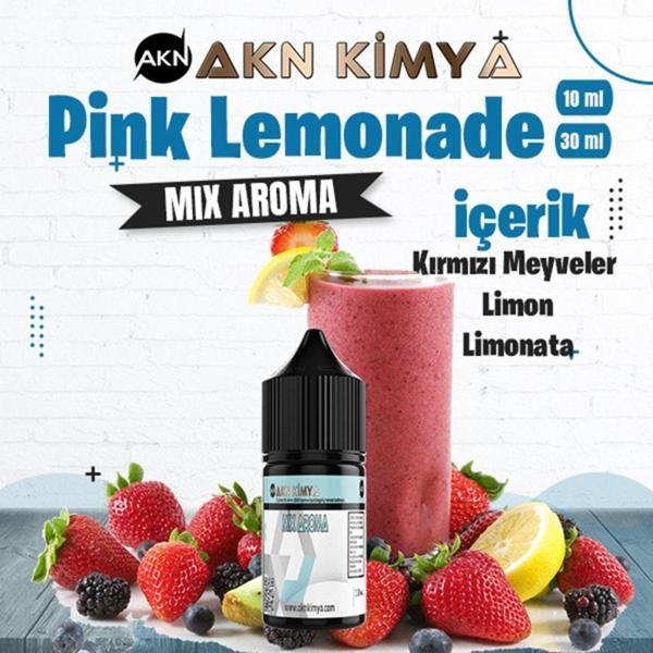 Pink Lemonade Mix Aroma Kırmızı Meyveler Limon Gıda Aroması 10 ml - Image 1