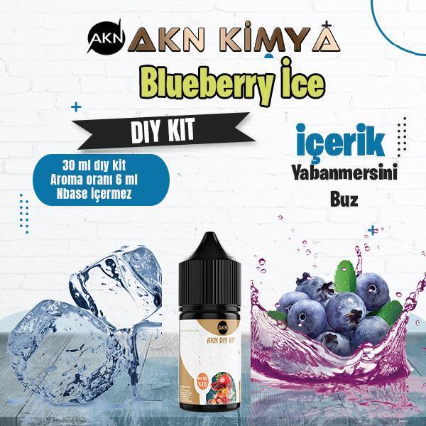 Bluberry Ice Dıy Kit Yabanmersini Buz Gıda Aroması %20 Oranda Aroma İçerir (Hazır Değildir ) - Image 1