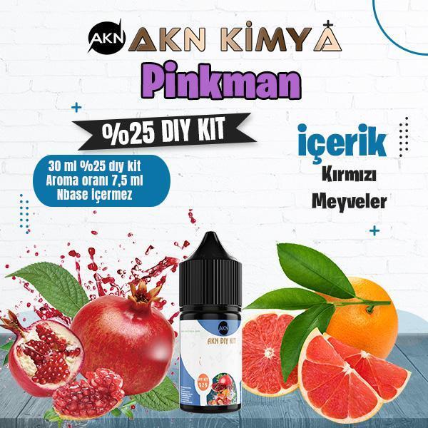 Pinkman Yoğun Dıy Kit Kırmızı Meyveler Gıda Aroması %25 Oranda Aroma İçerir (Hazır Değildir ) - Image 1