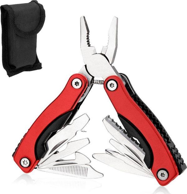 Sedef Silver Mini Katlanır Cep Çakı Kamp Çakısı Çakı Bıçak Aksesuar, Çok Amaçlı Çakı, Çok Amaçlı Pense Seti - Image 1