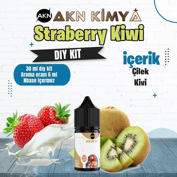 Strawberry Kiwi Dıy Kit Çilek Kivi Gıda Aroması %20 Oranda Aroma İçerir (Hazır Değildir ) - Image 1