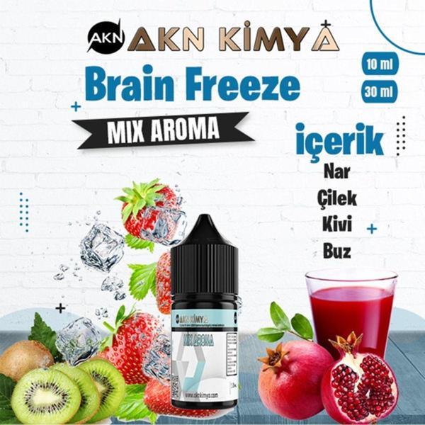 Brain Freeze Naked Mix Aroma Nar Çilek Kiwi Buz Gıda Aroması 10 ml - Image 1