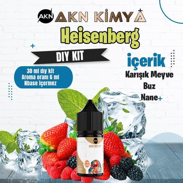 Heisenberg Dıy Kit Karışık Meyve Buz Nane Gıda Aroması %20 Oranda Aroma İçerir (Hazır Değildir ) - Image 1